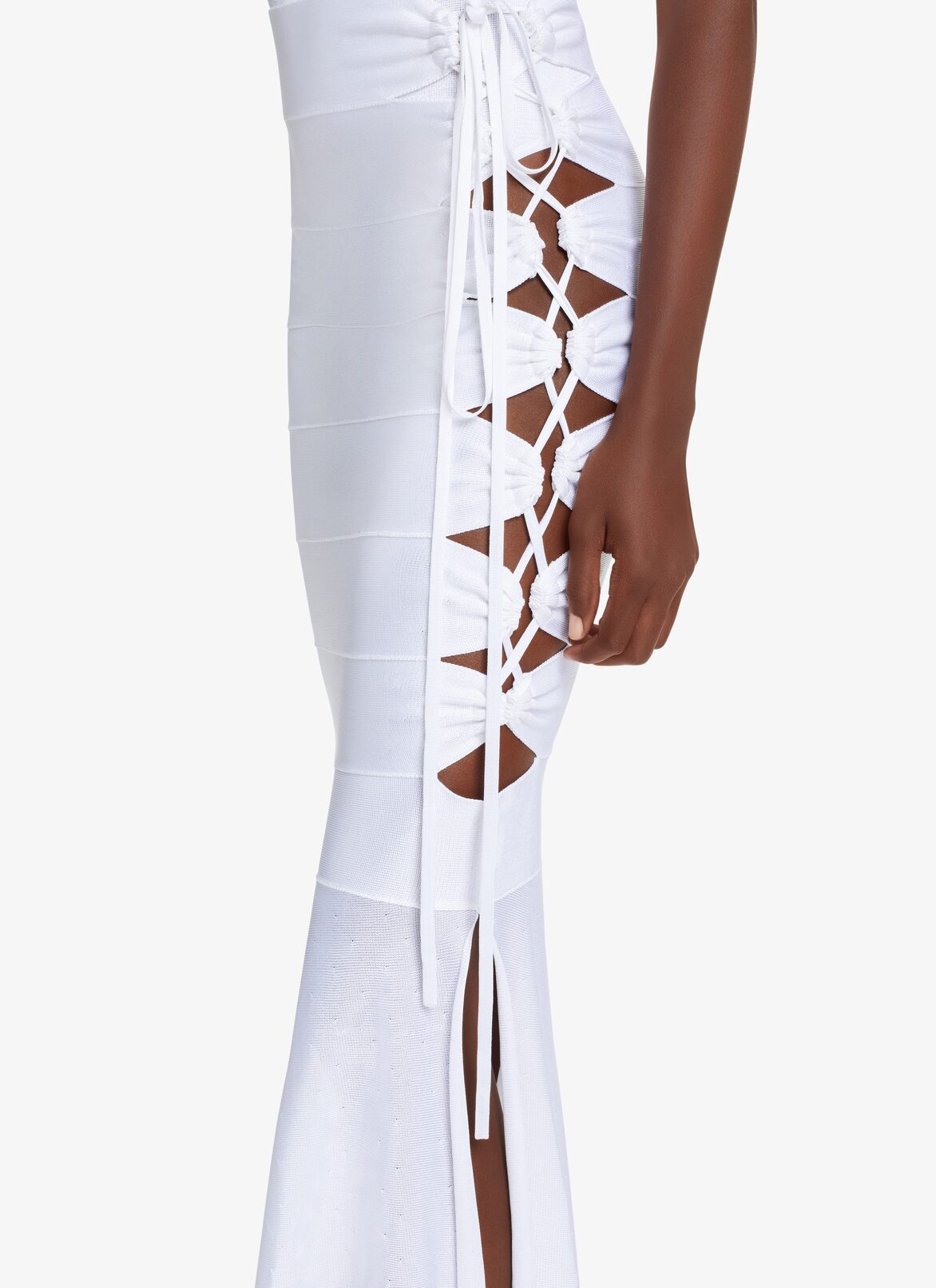 EDITION 1986 BANDAGE SKIRT ALAÏA WHITE EDITION 1986 BANDAGE SKIRT